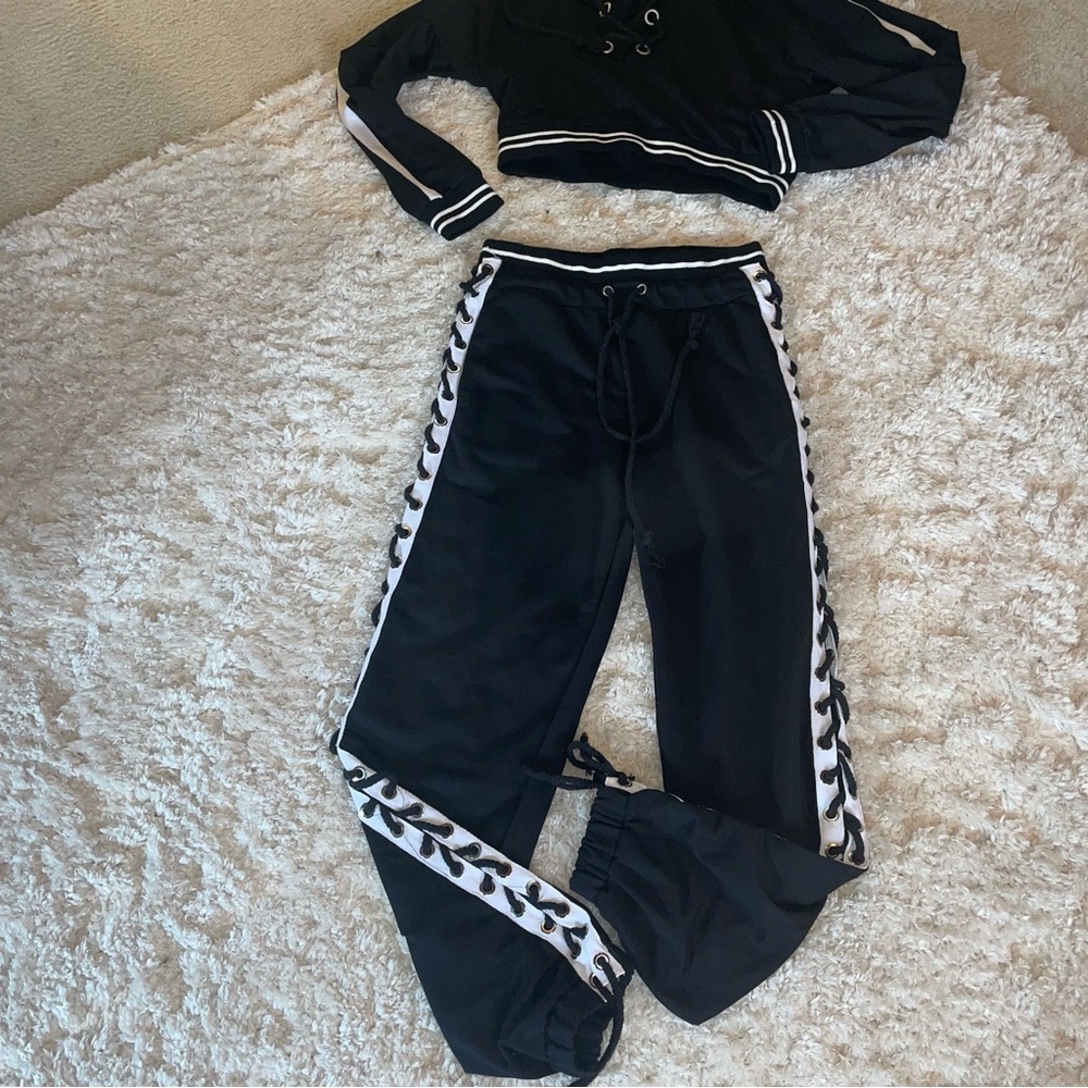 Lace Up Two-Piece - image 4